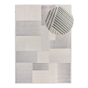 Svijetlo sivi/boje slonovače tepih 200x290 cm Baresa – Universal