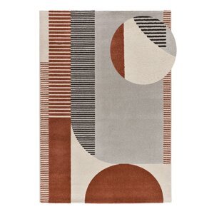 Crveni/sivi tepih 160x230 cm Gaia – Universal