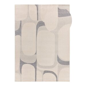Svijetlo sivi/krem tepih 133x190 cm Porto – Universal