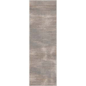 Staza sivo-bež 80x250 cm Soft Gik P – FD