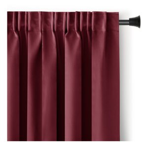 Bordo zatamnjujuća/termo izolacijska zavjesa 140x245 cm Pleat – Restilo