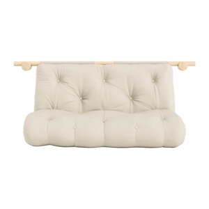 Bež sklopiva sofa 135 cm Hooked – Karup Design