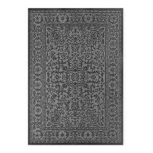 Crno-bijeli unutarnji i vanjski tepih 120x170 cm Duet Kona – NORTHRUGS