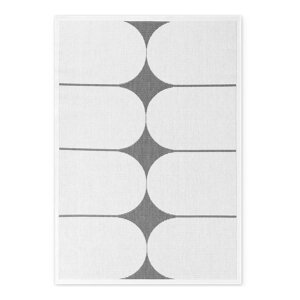 Crno-bijeli unutarnji i vanjski tepih 120x170 cm Duet Bowen – NORTHRUGS