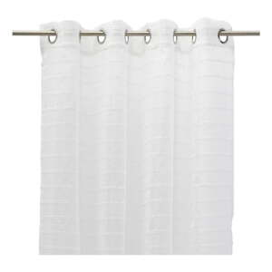 Bijela prozirna zavjesa 140x260 cm Path – Casa Selección
