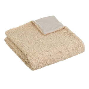 Bež deka od sherpa flisa 130x160 cm Sherpa – Casa Selección