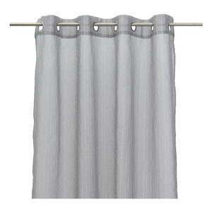 Siva prozirna zavjesa 140x260 cm Vertical Thread – Casa Selección