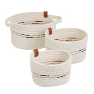 Tekstilne košare u setu 3 kom 30x18x14 cm – Casa Selección
