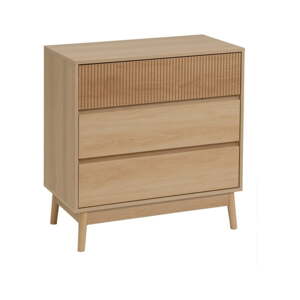 Komoda u prirodnoj boji 80x80x40 cm Naroa – Casa Selección
