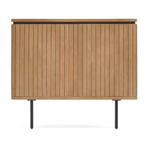 Uzglavlje od masivnog manga u prirodnoj boji 110x95 cm Licia – Kave Home