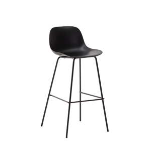 Crna barska stolica (visine sjedala 74 cm) Altea – Kave Home