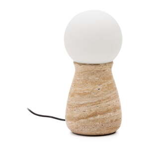 Bež stolna lampa (visina 31,5 cm) Okeni – Kave Home