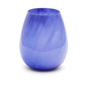 Plava staklena vaza (visina 26 cm) Kelse – Kave Home