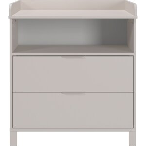 Krem dječja komoda s promjenjivim stolom 89x102x77 cm Alkmaar – Germania