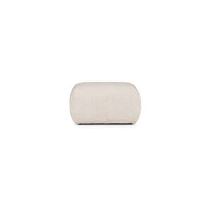 Krem tabure od bouclé tkanine Mirel – Rodier