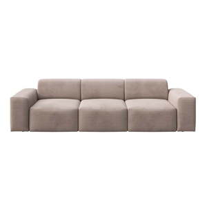 Bež sofa od samta 285 cm Villet – Rodier