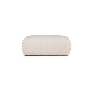 Krem tabure od bouclé tkanine Mirel – Rodier