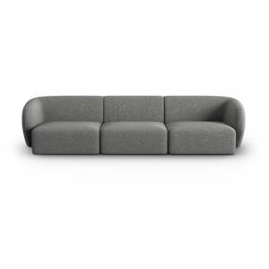 Siva sofa od šenila 266 cm Paolo – Milo Casa