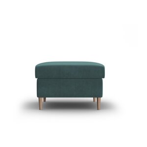 Petrolej zeleni baršunast tabure Kyoto – Cosmopolitan Design