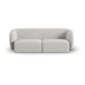 Svijetlo siva sofa od šenila 188 cm Paolo – Milo Casa