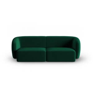 Zelena baršunasti sofa 188 cm Paolo – Milo Casa