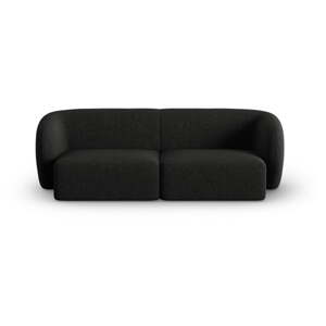Crna sofa od šenila 188 cm Paolo – Milo Casa