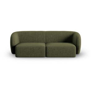 Zelena sofa od šenila 188 cm Paolo – Milo Casa