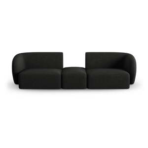Crna sofa od šenila 246 cm Paolo – Milo Casa