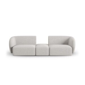 Svijetlo siva sofa od šenila 246 cm Paolo – Milo Casa
