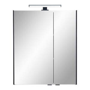 Kupaonski ormarić u dekoru hrasta u prirodnoj boji 70x60 cm Quickset 395 – Pelipal