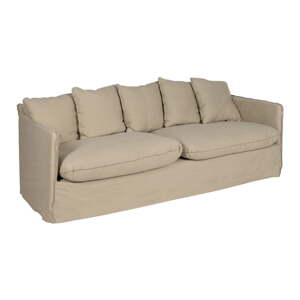 Bež lanena sofa 216 cm – Ixia
