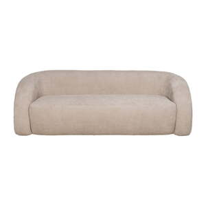 Bež sofa od šenila 200 cm Minimal – Ixia