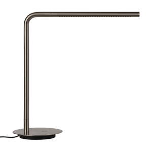 Metalna LED stolna lampa s mogućnosti zatamnjivanja u srebrnoj boji (visina 46 cm) Omni Table – UMAGE