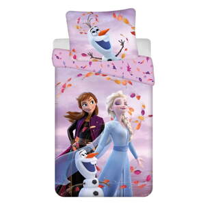Pamučna dječja posteljina za krevet za jednu osobu 140x200 cm Frozen "Sky" – Jerry Fabrics