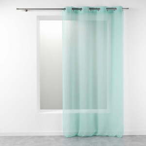 Mentol zelena prozirna zavjesa 140x280 cm Telma – douceur d'intérieur