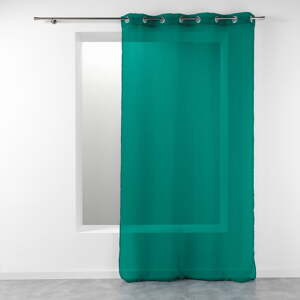 Zelena prozirna zavjesa 140x240 cm Telma – douceur d'intérieur