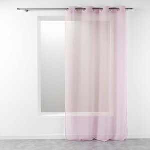 Ružičasta prozirna zavjesa 140x240 cm Telma – douceur d'intérieur