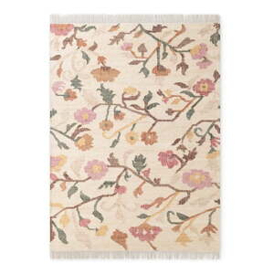 Krem ručno rađen juten tepih 200x300 cm Roya Violette – Elle Decoration