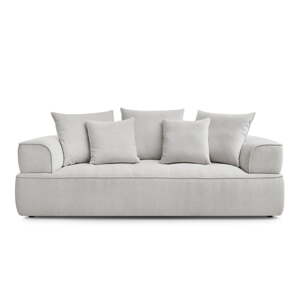Svijetlo siva sofa od šenila 237 cm Whesley – Bobochic Paris