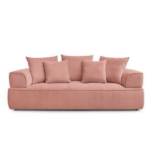 Ružičasta sofa od šenila 237 cm Whesley – Bobochic Paris