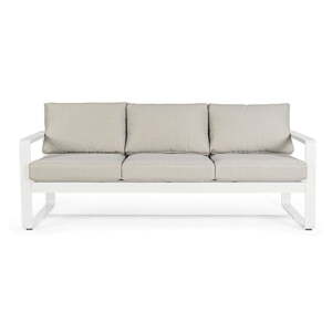 Bijela vrtna sofa aluminijska Merrigan   – Bizzotto