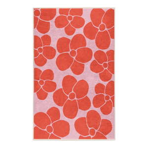 Crveni/ružičasti periv tepih 120x180 cm Poppy Fields – Mila Home