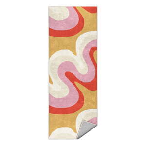 Žuta /ružičasta periva staza 60x230 cm Raspberry Creamsicle – Mila Home