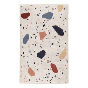Krem periv tepih 160x230 cm Cracked Terrazzo – Mila Home