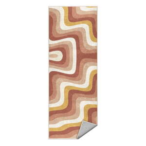 Oker žuta/prljavo roza periva staza 60x230 cm Creamy Strawberry Swirl – Mila Home