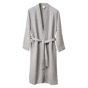 Sivi kućni ogrtač od muslina S/M Kimono – Foutastic