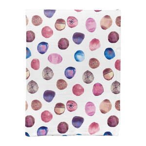 Bijela deka za bebe od muslina 75x100 cm Shells – Mijolnir