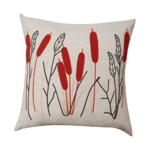 Laneni ukrasni jastuk 43x43 cm Straw – Mioli Decor