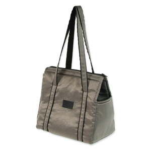 Transporter za pse u srebrnoj boji Dog Fantasy Platinum – Plaček Pet Products