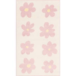 Ružičasti/boje slonovače dječji tepih 160x230 cm Dazzy Rose – FD
